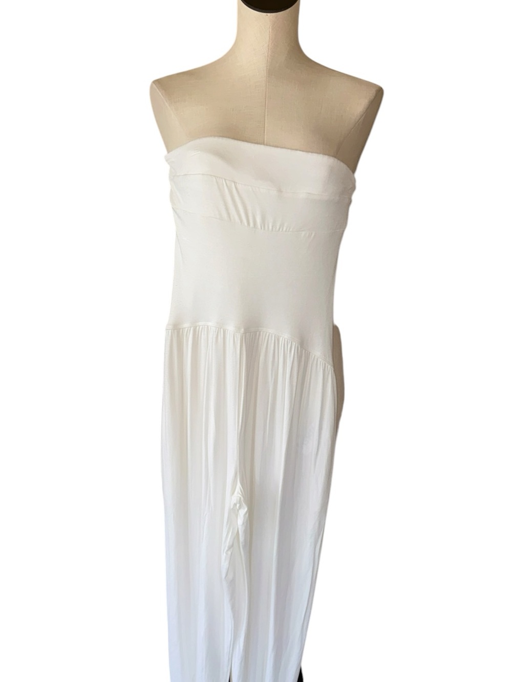 NWT  FREE PEOPLE mora one piece in Off white Small Drop -Waist Small - Picture 9 of 9